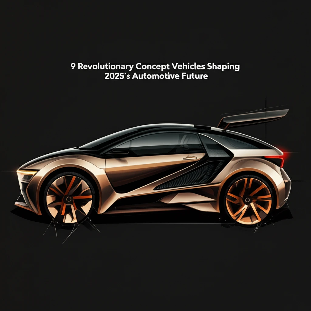 9 Revolutionary Concept Vehicles Shaping 2025's Automotive Future