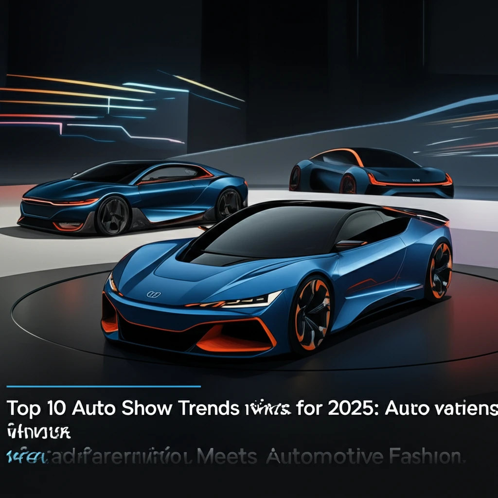 Top 10 Auto Show Trends for 2025: Where Innovation Meets Automotive Fashion