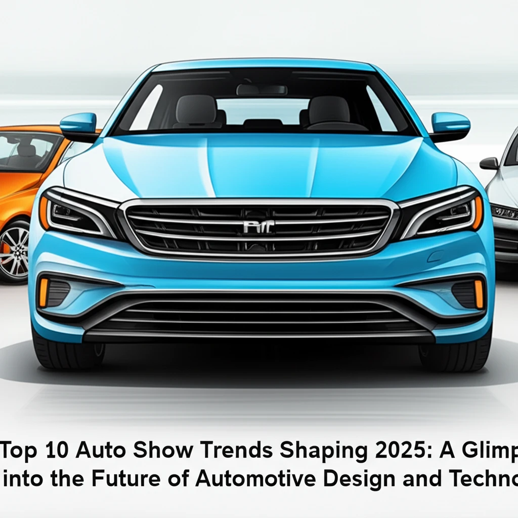 Top 10 Auto Show Trends Shaping 2025: A Glimpse into the Future of Automotive Design and Technology
